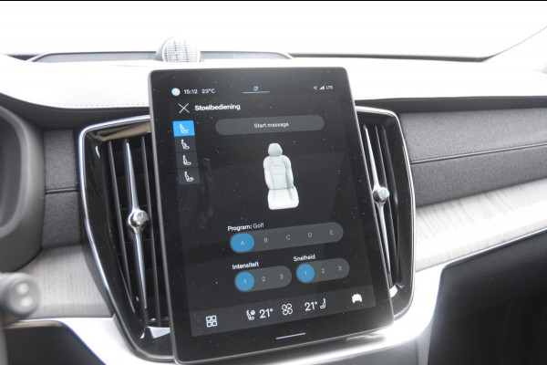 Volvo XC90 T8 455PK Automaat Plug-in hybrid AWD Ultra Dark / Luchtvering / Bowers & Wilkens / Extra getint glas / Nappa leder met Ventilatie / Gelamineerde zijruiten rondom