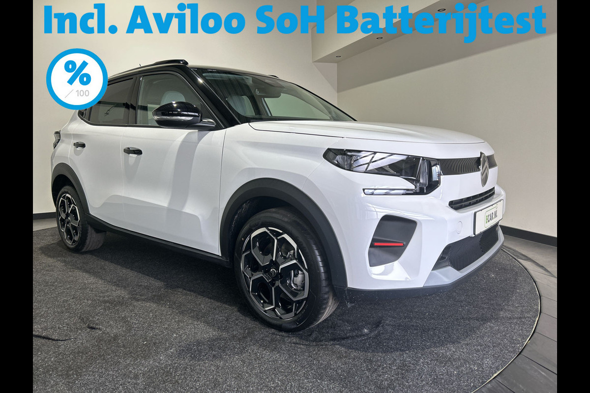 Citroën ë-C3 Max 44 kWh | Zwart dak | Winterpakket  | SoH (batterijcheck) 99,9 % score!