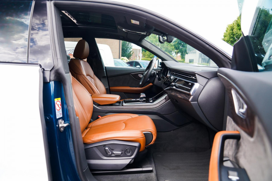 Audi Q8 55 TFSI quattro Pro Line Plus | Stoelverkoeling | Stuurverwarming | Luchtvering | Panorama | Adaptieve Cruise |