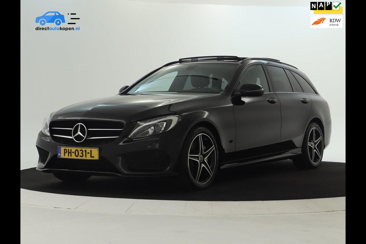 Mercedes-Benz C-Klasse Estate 180 AMG Sport Edition PANO | NAVI | Dealer onderhouden Mercedes-Benz C-Klasse Estate 180 AMG Sport Edition PANO | NAVI | Dealer onderhouden