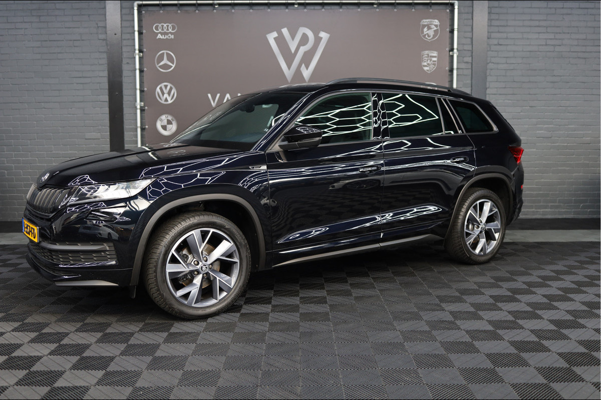 Škoda Kodiaq 1.5 TSI Sportline Business | Ned. Auto | Trekhaak | Stuur en stoel verwarming | Sportline | Hoge instap | caravan trekker bij uitstek | BTW voor bedrijven verekenbaar |