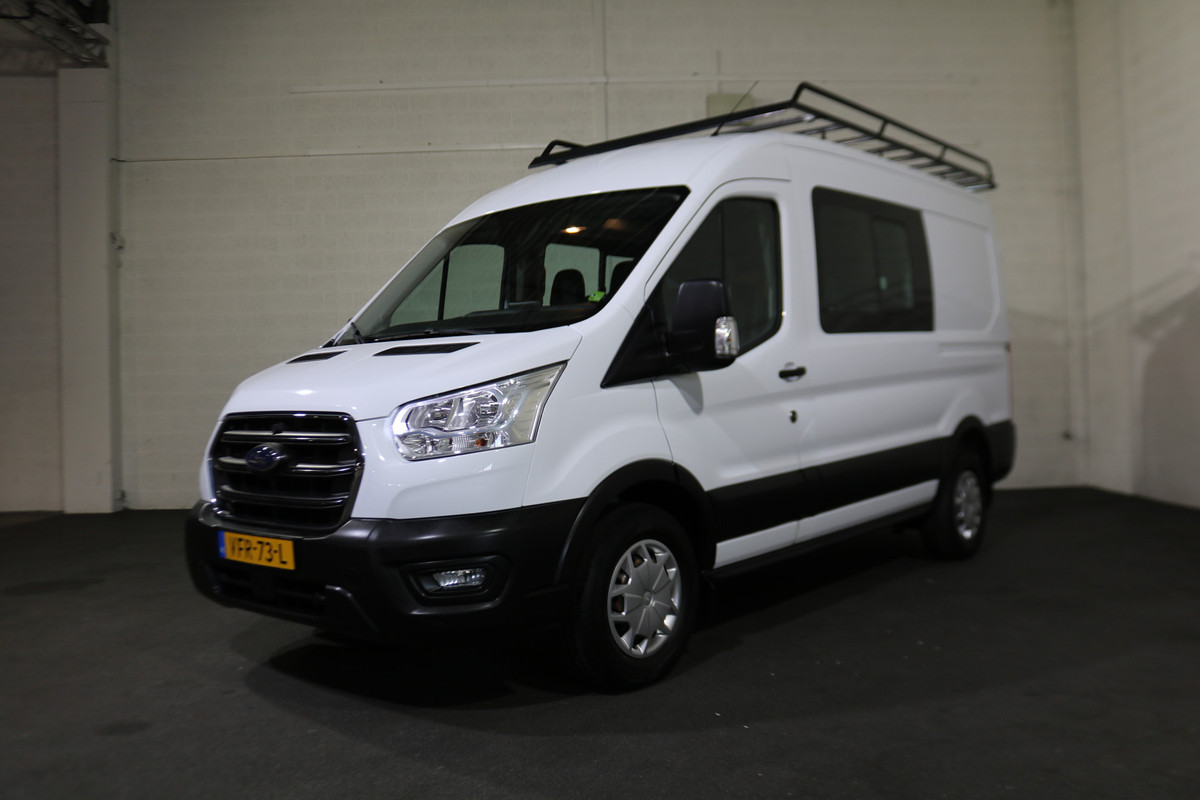 Ford Transit 2.0 TDCI 130pk L2 H2 DC Trend Airco Trekhaak Navigatie Camera