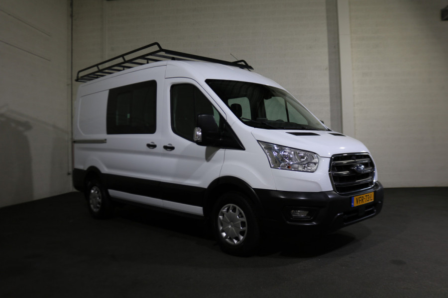 Ford Transit 2.0 TDCI 130pk L2 H2 DC Trend Airco Trekhaak Navigatie Camera
