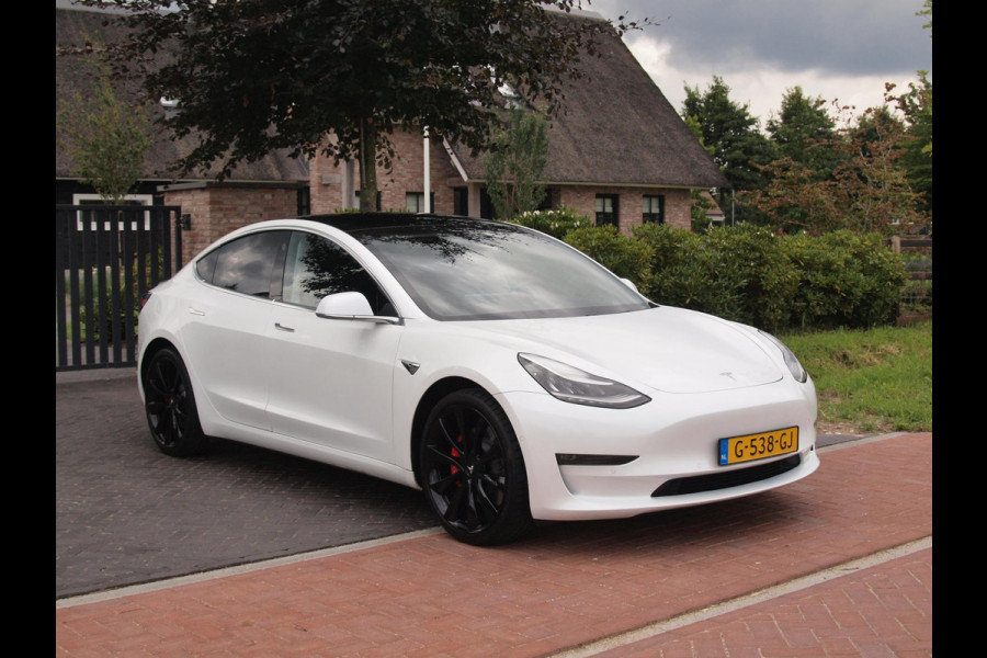 Tesla Model 3 Performance AWD 75 kWh | Camera | Glazen dak | DAB | NL-Auto |