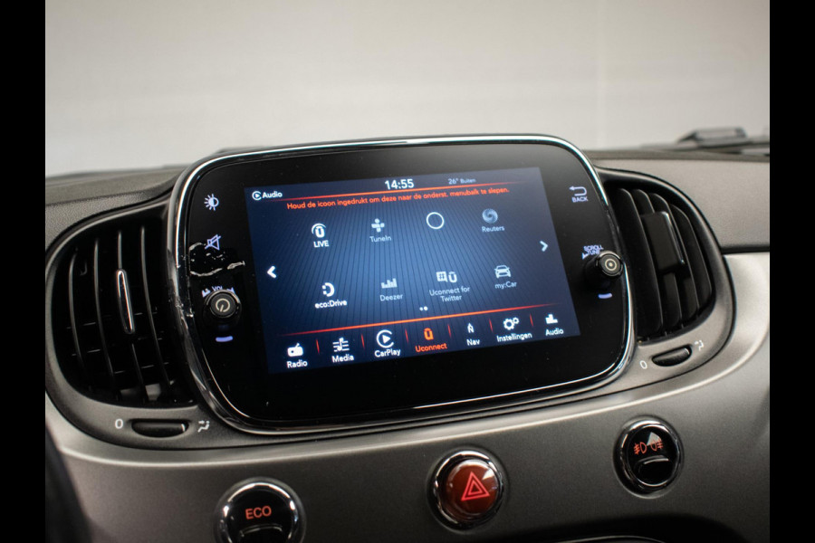 Fiat 500 0.9 TwinAir Lounge Sport (APPLE CARPLAY,SPORTPAKKET,NAVI,CLIMATE,CRUISE,SPORTSTOELEN,BLUETOOTH,GETINT,NETTESTAAT)