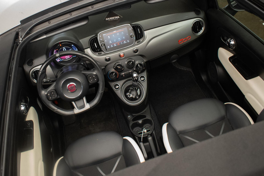 Fiat 500 0.9 TwinAir Lounge Sport (APPLE CARPLAY,SPORTPAKKET,NAVI,CLIMATE,CRUISE,SPORTSTOELEN,BLUETOOTH,GETINT,NETTESTAAT)