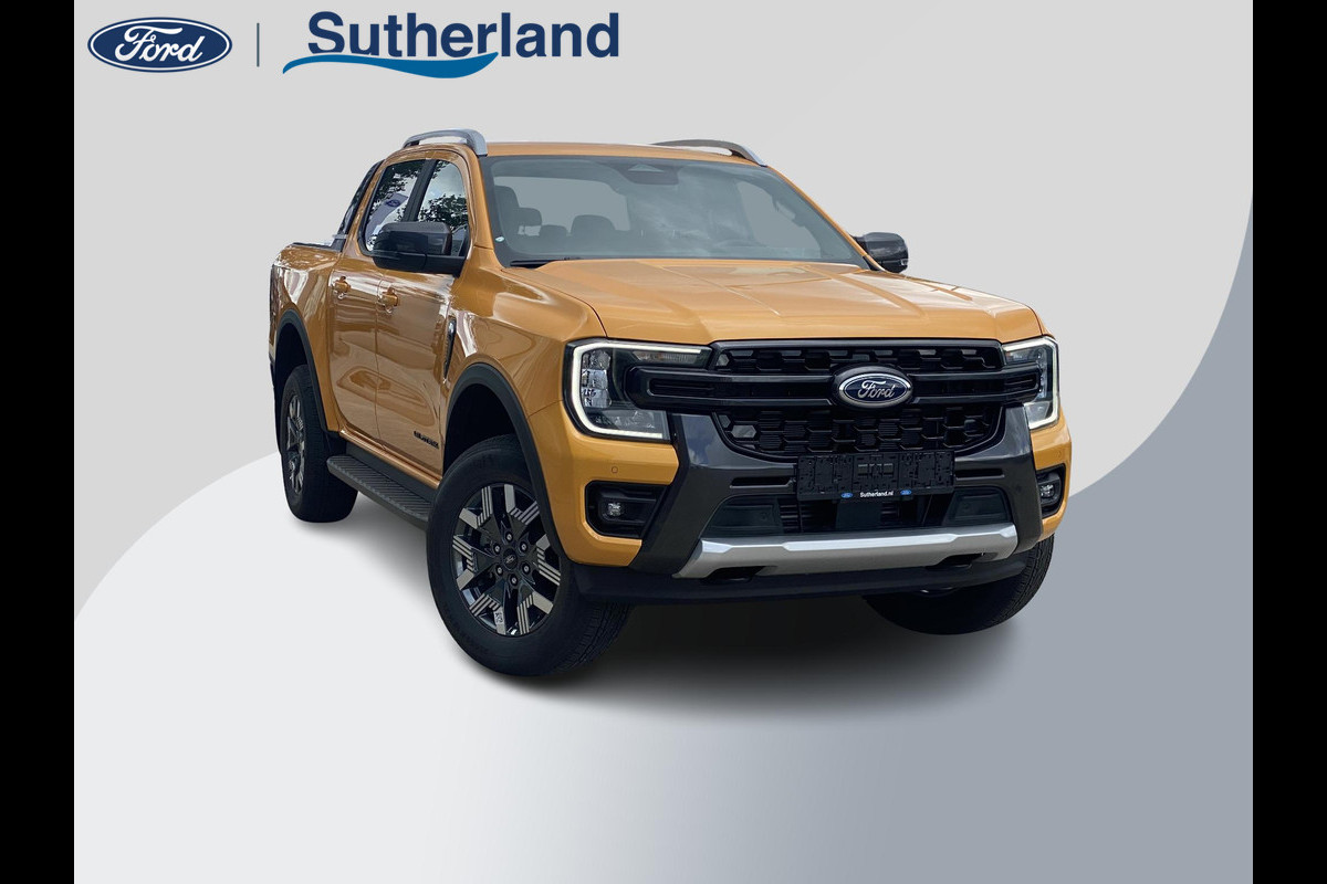 Ford Ranger 2.3 PHEV Wildtrak Double Cab 281pk | 5 persoons! | Technology Pack Plus Trailer | Cargo Area Pack | Power Rollertop | Prijs excl. BTW incl. BPM | laadkabel mode 3 16A | Rijklaar