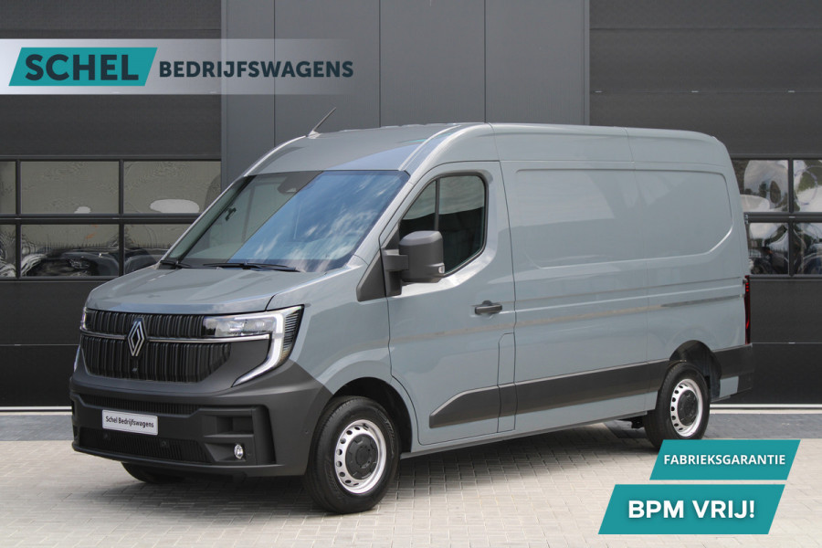 Renault Master T35 2.0 dCi 170pk L2H2 Extra - Navigatie - Camera - 270 gr deuren - Parkeersensoren - Draadloos laden - Rijklaar