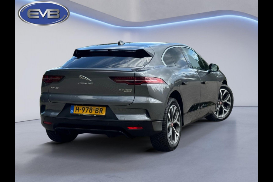Jaguar I-PACE EV400 HSE 90 kWh 400 pk, panoramadak, luchtvering,vol opties, 61000 km, dealer onderhouden, NL auto met nap