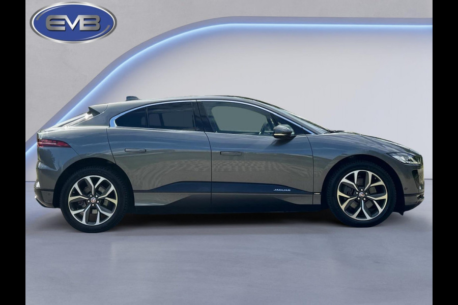 Jaguar I-PACE EV400 HSE 90 kWh 400 pk, panoramadak, luchtvering,vol opties, 61000 km, dealer onderhouden, NL auto met nap