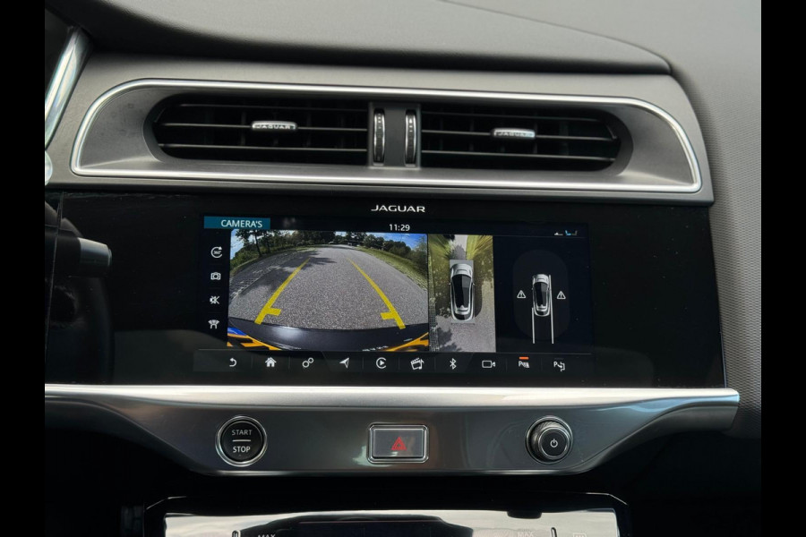 Jaguar I-PACE EV400 HSE 90 kWh 400 pk, panoramadak, luchtvering,vol opties, 61000 km, dealer onderhouden, NL auto met nap