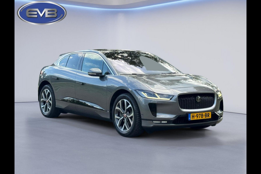 Jaguar I-PACE EV400 HSE 90 kWh 400 pk, panoramadak, luchtvering,vol opties, 61000 km, dealer onderhouden, NL auto met nap
