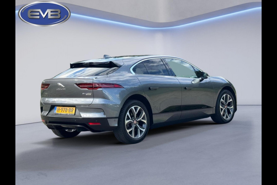 Jaguar I-PACE EV400 HSE 90 kWh 400 pk, panoramadak, luchtvering,vol opties, 61000 km, dealer onderhouden, NL auto met nap