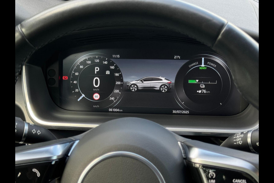 Jaguar I-PACE EV400 HSE 90 kWh 400 pk, panoramadak, luchtvering,vol opties, 61000 km, dealer onderhouden, NL auto met nap