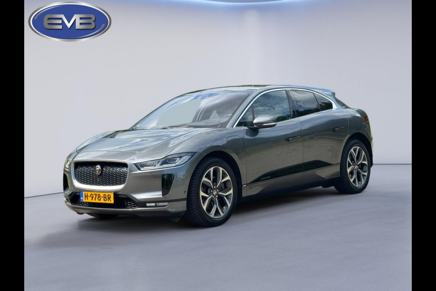 Jaguar I-PACE EV400 HSE 90 kWh 400 pk, panoramadak, luchtvering,vol opties, 61000 km, dealer onderhouden, NL auto met nap
