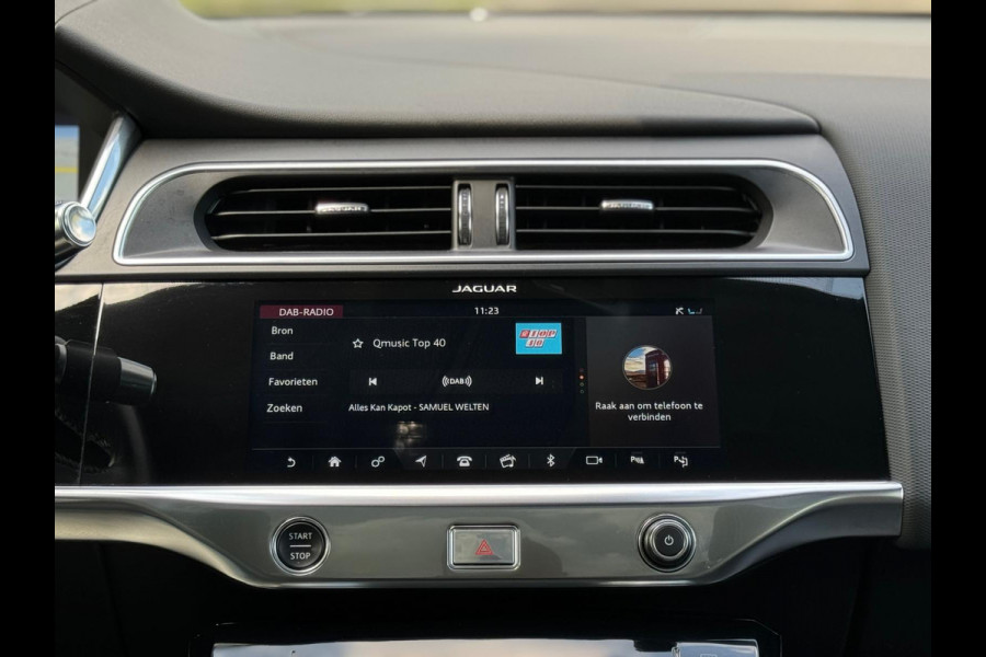 Jaguar I-PACE EV400 HSE 90 kWh 400 pk, panoramadak, luchtvering,vol opties, 61000 km, dealer onderhouden, NL auto met nap