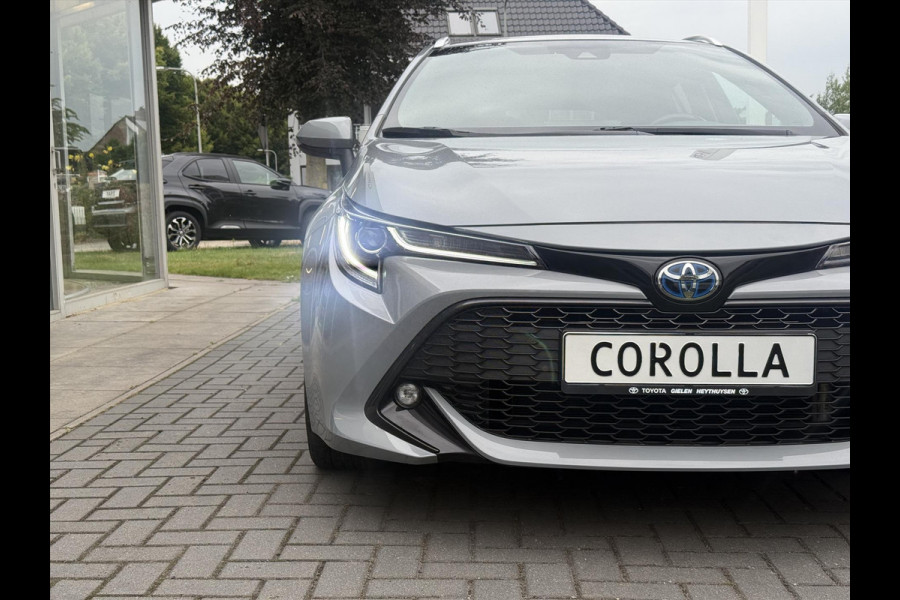 Toyota Corolla Touring Sports 1.8 Full Hybrid Dynamic Plus | Navigatie, Apple CarPlay/Android Auto, Stoel + Stuurverwarming, 17inch, Privacy glass