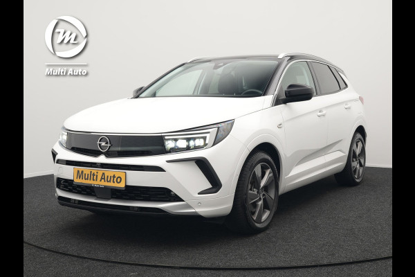 Opel Grandland Turbo 4x4 Ultimate Plug In Hybrid 300pk Dealer O.H PHEV | Adaptive Cruise | 360 Camera | Alcantara Sportstoelen Verwarmd | Apple Carplay | Blis | Stuurwiel Verwarmd | Navigatie | DAB | Virtual |