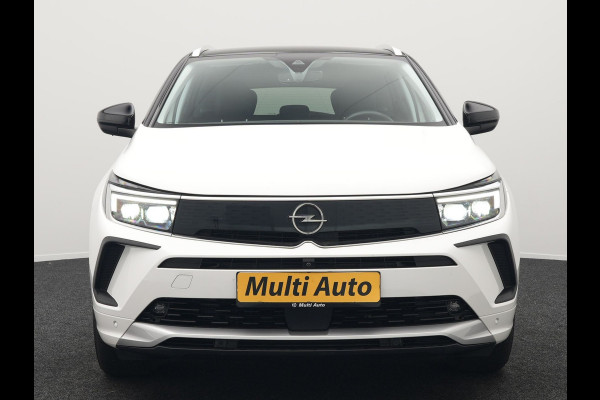 Opel Grandland Turbo 4x4 Ultimate Plug In Hybrid 300pk Dealer O.H PHEV | Adaptive Cruise | 360 Camera | Alcantara Sportstoelen Verwarmd | Apple Carplay | Blis | Stuurwiel Verwarmd | Navigatie | DAB | Virtual |