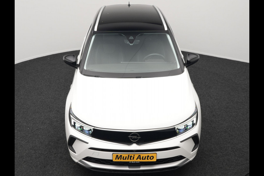 Opel Grandland Turbo 4x4 Ultimate Plug In Hybrid 300pk Dealer O.H PHEV | Adaptive Cruise | 360 Camera | Alcantara Sportstoelen Verwarmd | Apple Carplay | Blis | Stuurwiel Verwarmd | Navigatie | DAB | Virtual |