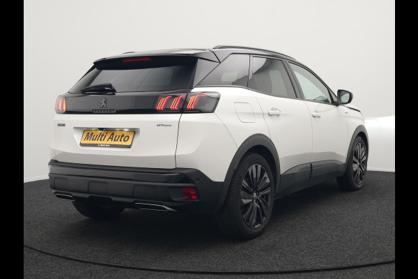 Peugeot 3008 225 GT Plug In Hybrid 225pk PHEV | Panodak | Adaptive Cruise | 360 Camera | Alcantara Sportstoelen Massage & Ventilatie | Navigatie | Apple Carplay | Blis | Keyless | Virtual | DAB | Park Assist | Sfeerverlichting |