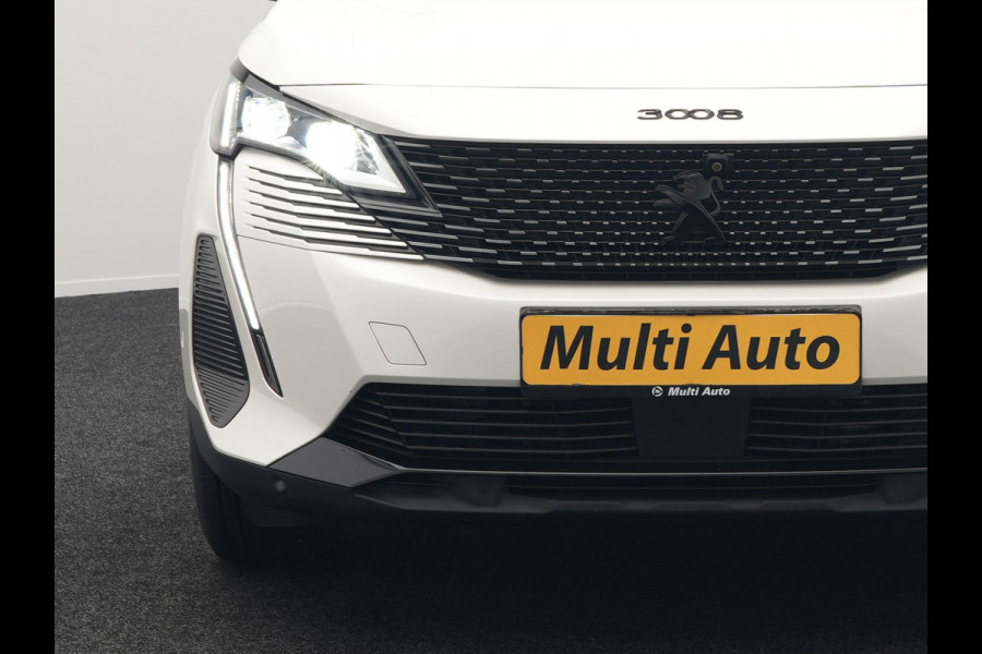 Peugeot 3008 225 GT Plug In Hybrid 225pk PHEV | Panodak | Adaptive Cruise | 360 Camera | Alcantara Sportstoelen Massage & Ventilatie | Navigatie | Apple Carplay | Blis | Keyless | Virtual | DAB | Park Assist | Sfeerverlichting |