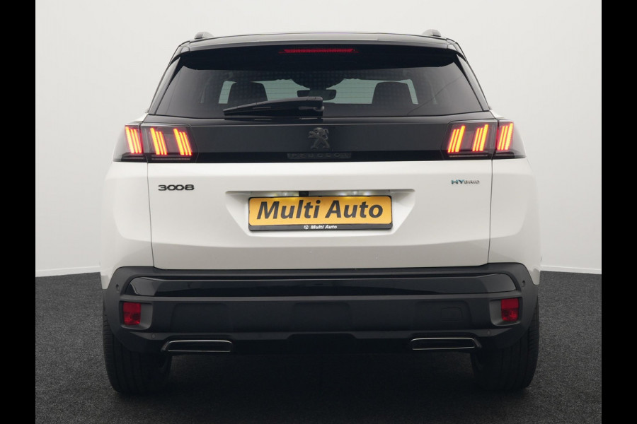 Peugeot 3008 225 GT Plug In Hybrid 225pk PHEV | Panodak | Adaptive Cruise | 360 Camera | Alcantara Sportstoelen Massage & Ventilatie | Navigatie | Apple Carplay | Blis | Keyless | Virtual | DAB | Park Assist | Sfeerverlichting |