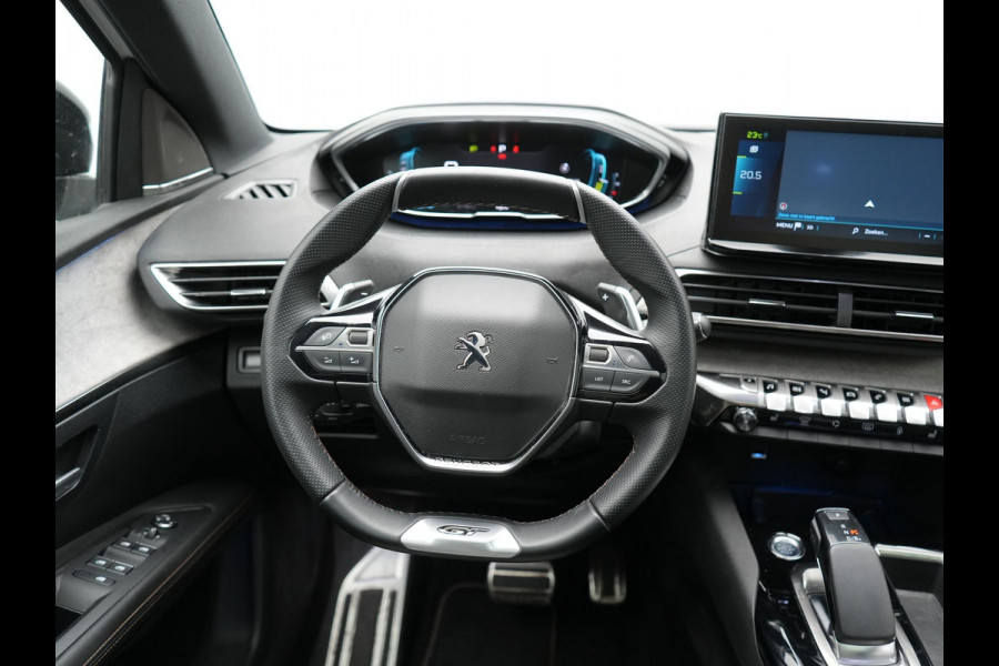 Peugeot 3008 225 GT Plug In Hybrid 225pk PHEV | Panodak | Adaptive Cruise | 360 Camera | Alcantara Sportstoelen Massage & Ventilatie | Navigatie | Apple Carplay | Blis | Keyless | Virtual | DAB | Park Assist | Sfeerverlichting |