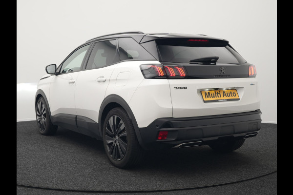 Peugeot 3008 225 GT Plug In Hybrid 225pk PHEV | Panodak | Adaptive Cruise | 360 Camera | Alcantara Sportstoelen Massage & Ventilatie | Navigatie | Apple Carplay | Blis | Keyless | Virtual | DAB | Park Assist | Sfeerverlichting |
