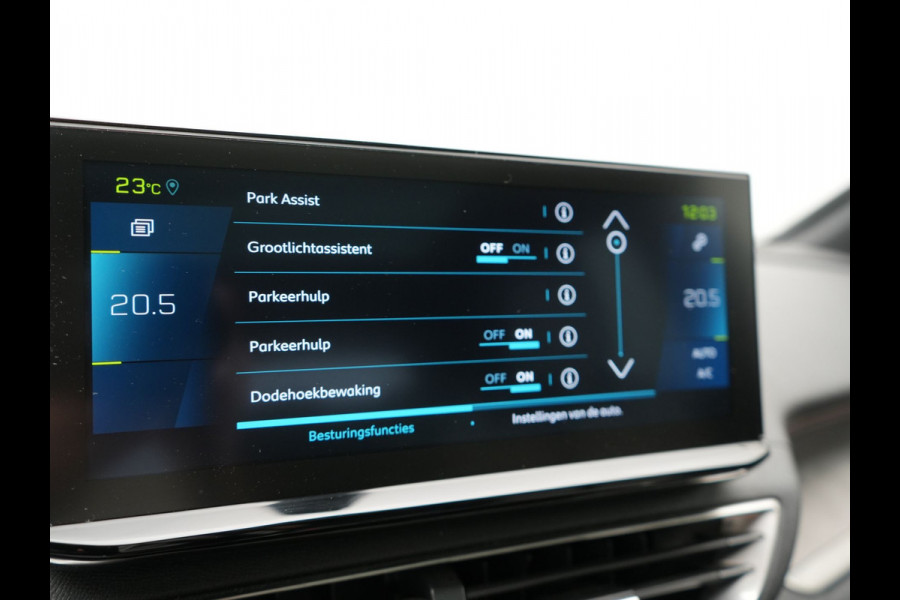 Peugeot 3008 225 GT Plug In Hybrid 225pk PHEV | Panodak | Adaptive Cruise | 360 Camera | Alcantara Sportstoelen Massage & Ventilatie | Navigatie | Apple Carplay | Blis | Keyless | Virtual | DAB | Park Assist | Sfeerverlichting |
