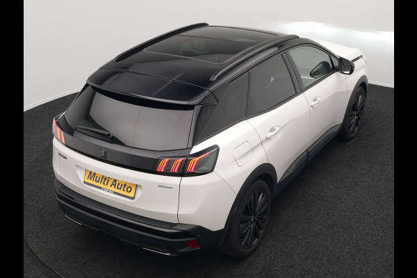 Peugeot 3008 225 GT Plug In Hybrid 225pk PHEV | Panodak | Adaptive Cruise | 360 Camera | Alcantara Sportstoelen Massage & Ventilatie | Navigatie | Apple Carplay | Blis | Keyless | Virtual | DAB | Park Assist | Sfeerverlichting |