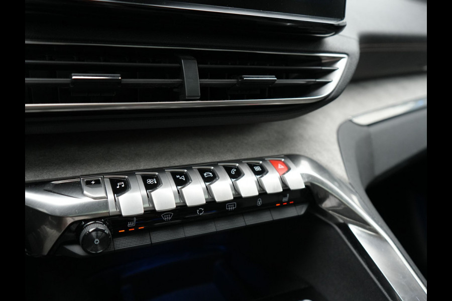 Peugeot 3008 225 GT Plug In Hybrid 225pk PHEV | Panodak | Adaptive Cruise | 360 Camera | Alcantara Sportstoelen Massage & Ventilatie | Navigatie | Apple Carplay | Blis | Keyless | Virtual | DAB | Park Assist | Sfeerverlichting |