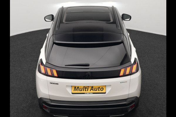 Peugeot 3008 225 GT Plug In Hybrid 225pk PHEV | Panodak | Adaptive Cruise | 360 Camera | Alcantara Sportstoelen Massage & Ventilatie | Navigatie | Apple Carplay | Blis | Keyless | Virtual | DAB | Park Assist | Sfeerverlichting |