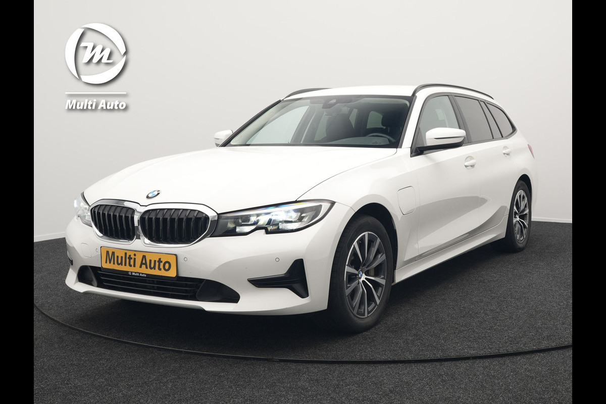 BMW 3 Serie Touring 330e Plug In Hybrid 293pk Dealer O.H PHEV | Cruise Control | Apple Carplay | Lederen Sportstoelen Verwarmd | Navigatie | Virtual | DAB |