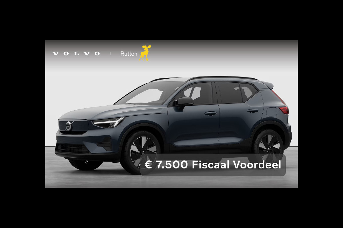 Volvo EX40 252PK Automaat Single Ext. Range Core / Driver Assist / Adaptieve cruise control / BLIS / Stoel - en stuurwielverwarming / Pakeersensoren met camera / Apple carplay / Volvo EX40 252PK Automaat Single Ext. Range Core / Driver Assist / Adaptieve cruise control / BLIS / Stoel - en stuurwielverwarming / Pakeersensoren met camera / Apple carplay /