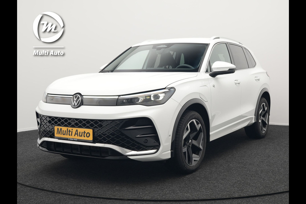 Volkswagen Tiguan eHybrid R-Line Edition Plug In Hybrid 204pk Dealer O.H PHEV | Adaptive Cruise | 360 Camera | IQ Light | Alcantara Sportstoelen Massage | Apple Carplay | Travel Assist | Keyless | Sfeerverlichting | Navigatie | Virtual | DAB |