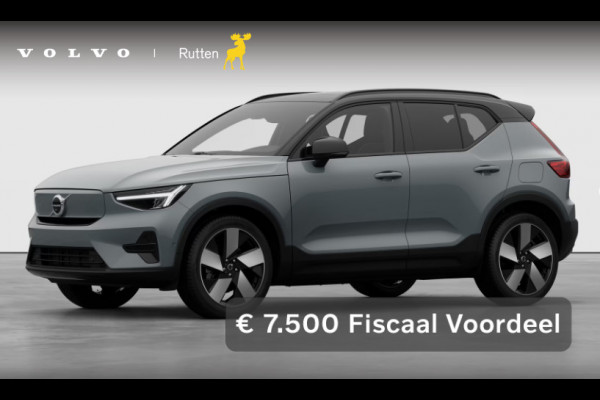 Volvo EX40 252PK Automaat Single Motor Extended Range Plus Panoramadak / Apple Carplay / Android Auto / Harman kardon audio / Adaptive cruise control / Pilot assist / Lichtmetalen velgen /