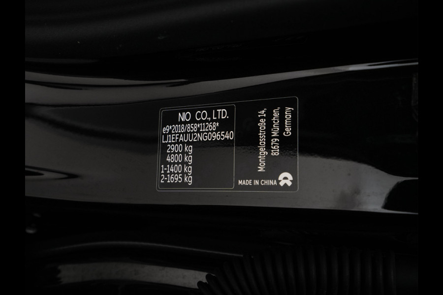 NIO eT7 100 kWh AWD (Rent-Battery)  [ 3-Fase ] (INCL-BTW) Aut. *PANO | HEAD-UP | LUXURY-LEATHER | FULL-LED | ADAPTIVE-CRUISE | MEMORY-PACK | KEYLESS | HEATED-COMFORTSEATS | TOPVIEW | AIR-SUSPENSION | AMBIENT LIGHT | TOWBAR | 20"ALU*