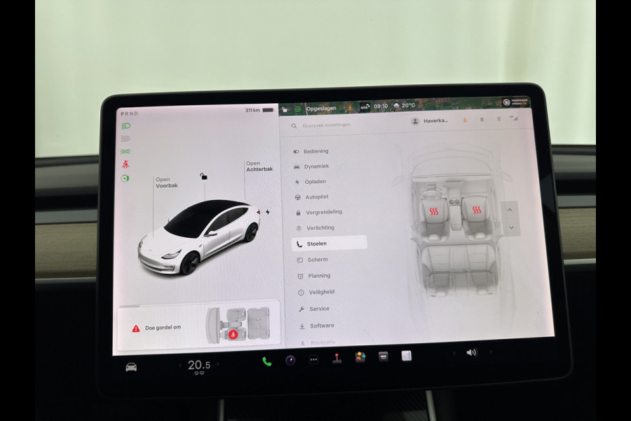 Tesla Model 3 Standard RWD Plus 60 kWh [ 3-Fase ] (INCL-BTW) Aut. *PANO | AUTO-PILOT | LUXURY-LEATHER | KEYLESS | FULL-LED | MEMORY-PACK | SURROUND-VIEW | DAB | CARPLAY | DIGI-COCKPIT | LANE-ASSIST | COMFORT-SEATS | 18"ALU*