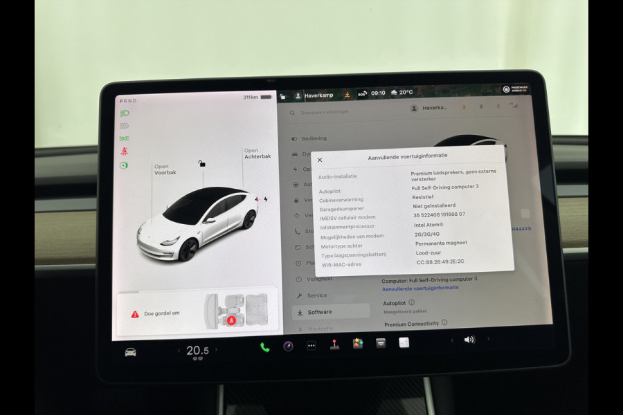 Tesla Model 3 Standard RWD Plus 60 kWh [ 3-Fase ] (INCL-BTW) Aut. *PANO | AUTO-PILOT | LUXURY-LEATHER | KEYLESS | FULL-LED | MEMORY-PACK | SURROUND-VIEW | DAB | CARPLAY | DIGI-COCKPIT | LANE-ASSIST | COMFORT-SEATS | 18"ALU*