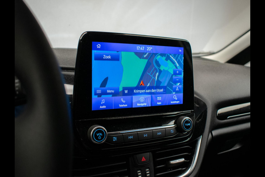 Ford Fiesta 1.1 Sport (APPLE CARPLAY,NAVI,CRUISE,LED,PDC,GETINT,DAB,BLUETOOTH,LANE ASSIST,SPORTSTOELEN,NIEUWE APK,NETTE STAAT)
