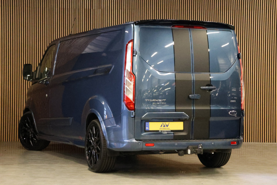 Ford Transit Custom 310 2.0 TDCI 170 PK AUT L2H1 Sport | BPM VRIJ | CarPlay | Navigatie | Camera | Stoelverwarming | Lederen bekleding | Trekhaak |  | LED | Dealer onderhouden | Nieuwe APK