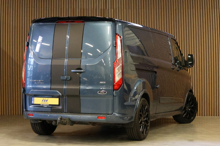 Ford Transit Custom 310 2.0 TDCI 170 PK AUT L2H1 Sport | BPM VRIJ | CarPlay | Navigatie | Camera | Stoelverwarming | Lederen bekleding | Trekhaak |  | LED | Dealer onderhouden | Nieuwe APK