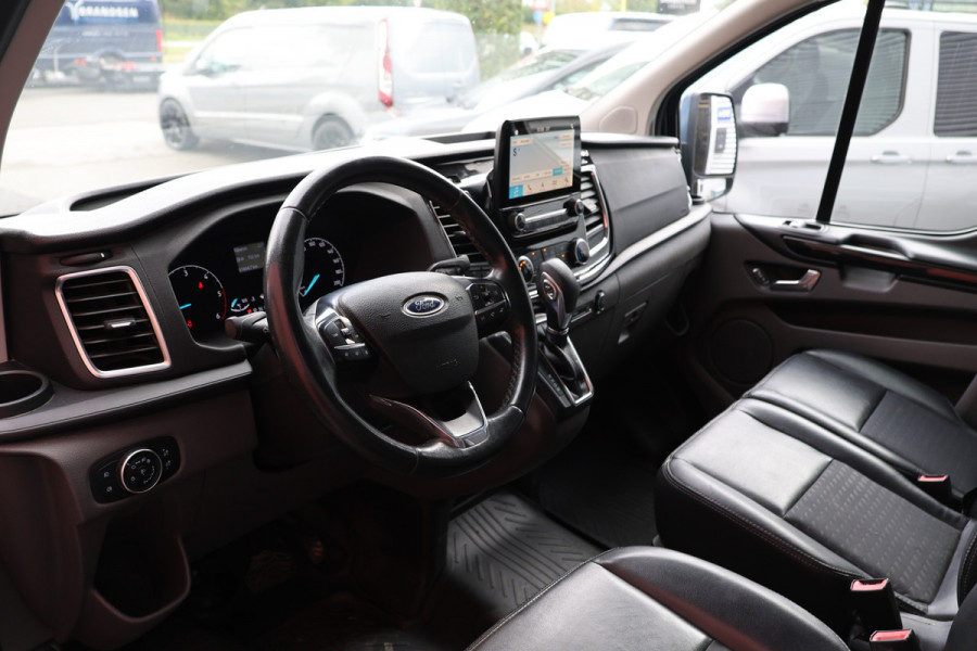 Ford Transit Custom 310 2.0 TDCI 170 PK AUT L2H1 Sport | BPM VRIJ | CarPlay | Navigatie | Camera | Stoelverwarming | Lederen bekleding | Trekhaak |  | LED | Dealer onderhouden | Nieuwe APK