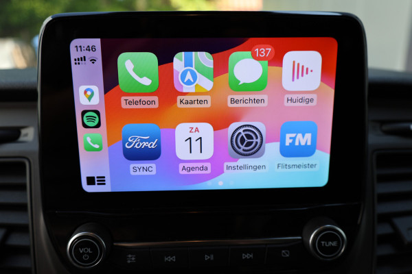 Ford Transit Custom 310 2.0 TDCI 170 PK AUT L2H1 Sport | BPM VRIJ | CarPlay | Navigatie | Camera | Stoelverwarming | Lederen bekleding | Trekhaak |  | LED | Dealer onderhouden | Nieuwe APK