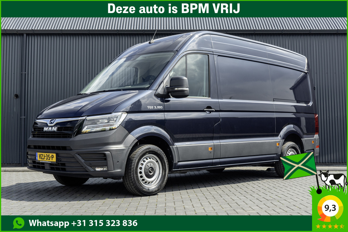 MAN TGE 3.180 | Automaat | Full Led | 177PK | Camera | CarPlay | Cruise | Airco | PDC | Euro 6