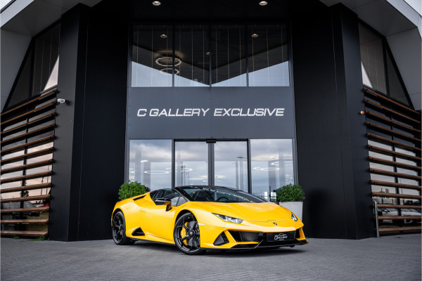 Lamborghini Huracán Evo Spyder 5.2 V10 - Giallo Inti | Origineel NL | Dealer O.H. | Lift | Sensonum