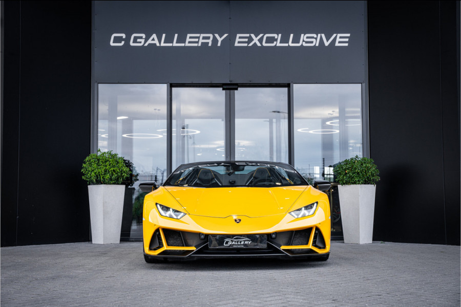 Lamborghini Huracán Evo Spyder 5.2 V10 - Giallo Inti | Origineel NL | Dealer O.H. | Lift | Sensonum