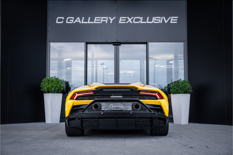 Lamborghini Huracán Evo Spyder 5.2 V10 - Giallo Inti | Origineel NL | Dealer O.H. | Lift | Sensonum