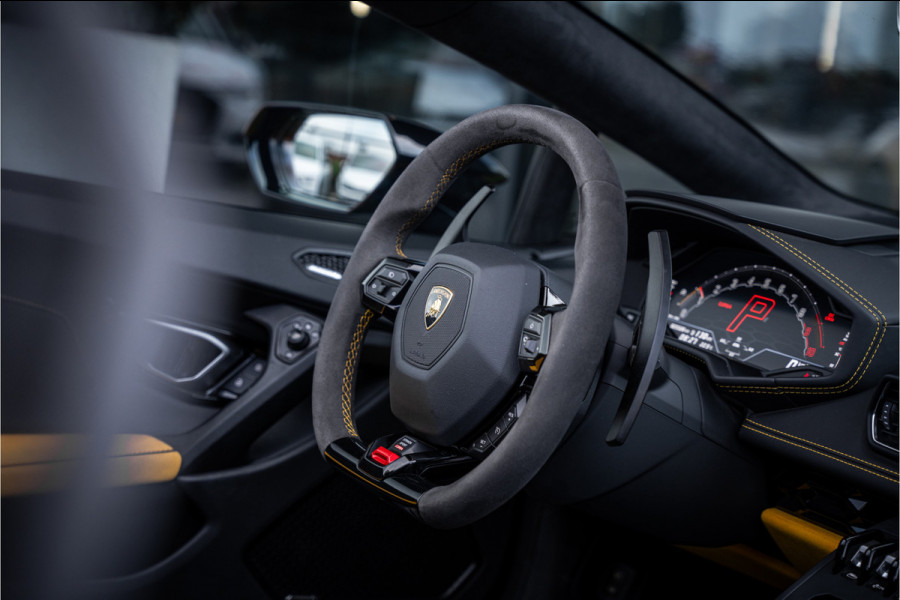 Lamborghini Huracán Evo Spyder 5.2 V10 - Giallo Inti | Origineel NL | Dealer O.H. | Lift | Sensonum